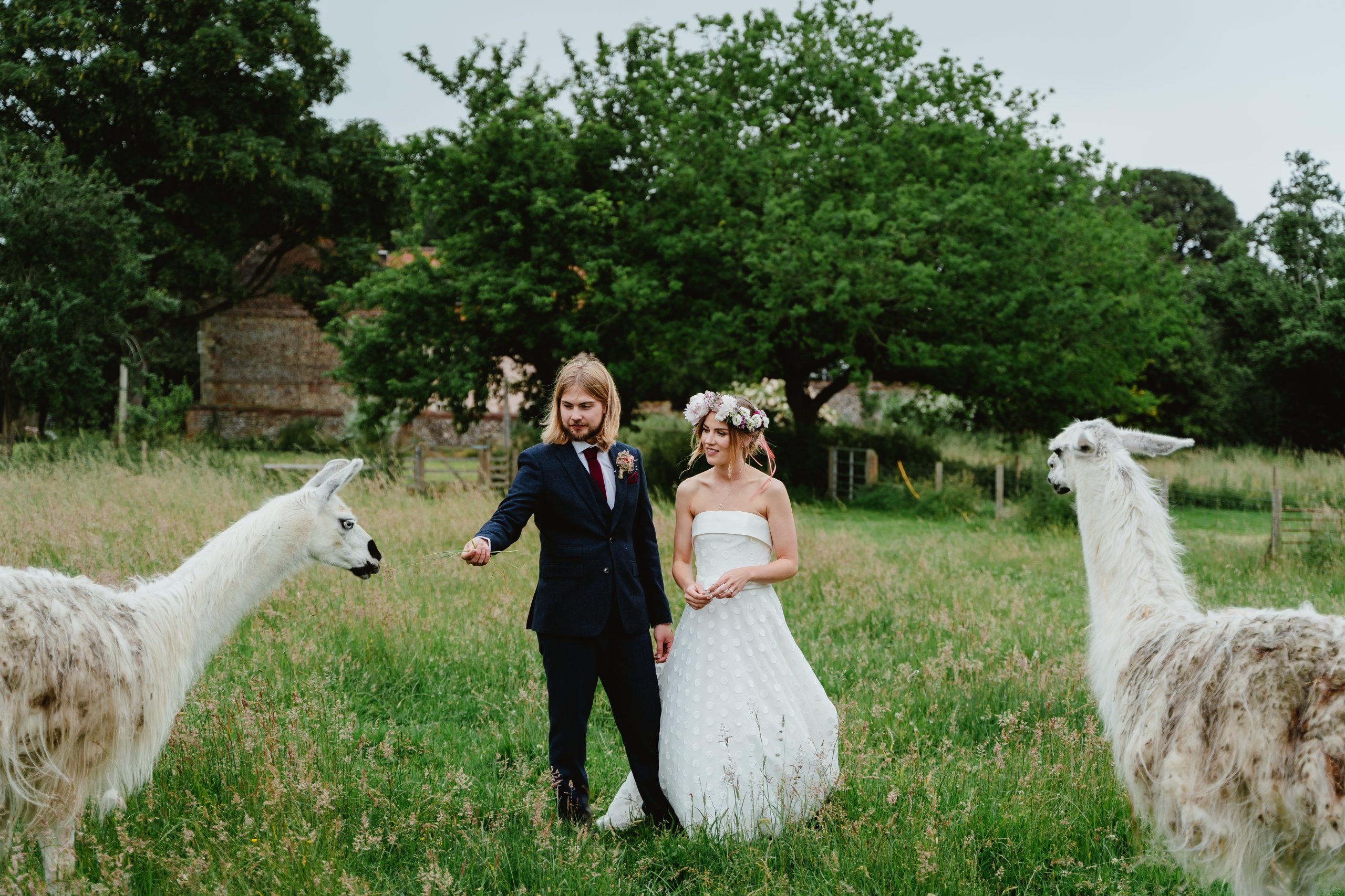 Boho wedding in the Norfolk countryside